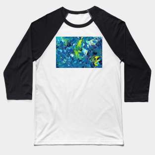 Turquoise Green variation  - Nature Baseball T-Shirt